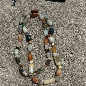 Natural Stones  Beaded Necklace